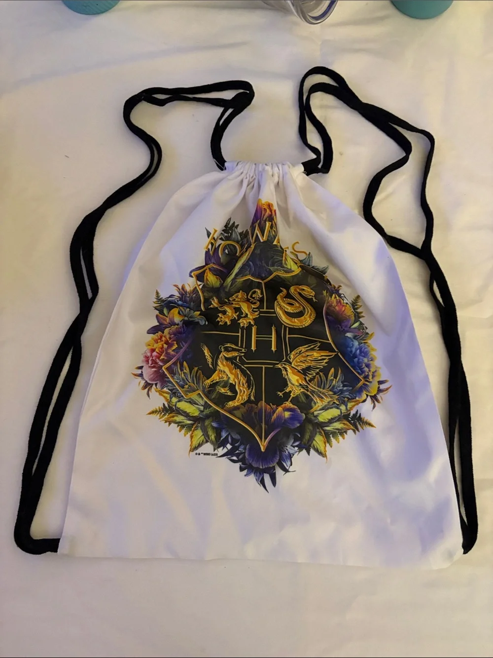 Hogwarts white drawstring